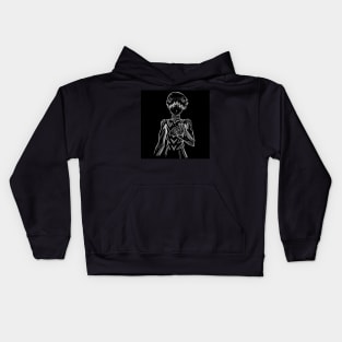 get on the eva shinji Kids Hoodie